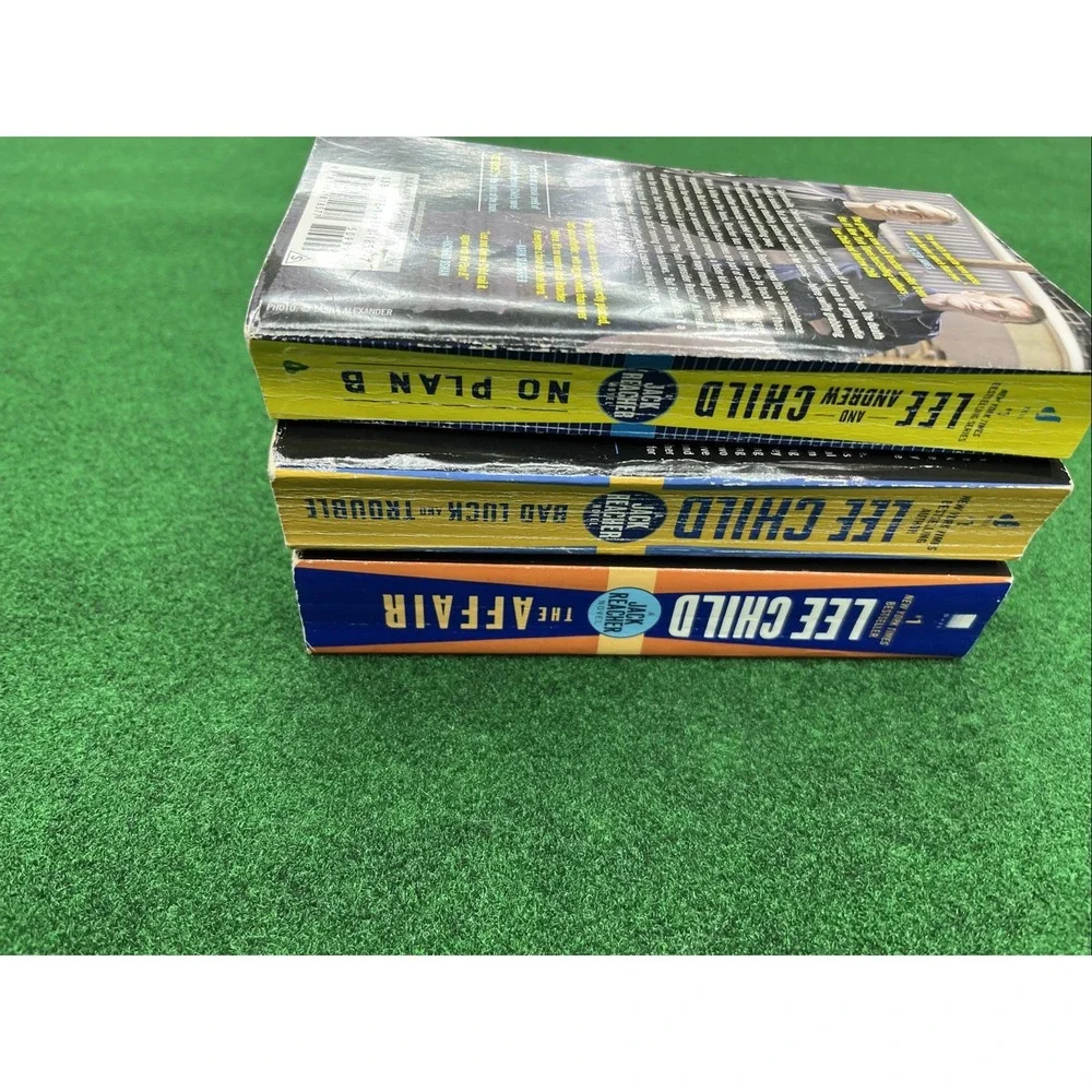 Lot Of 7 Lee Child Jack Reacher Random Novels 1 Hardcover 6 Paperback